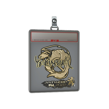 Sticker Slab | YEKINDAR (Gold) | Antwerp 2022