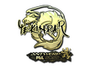 Sticker | YEKINDAR (Gold) | Antwerp 2022