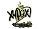 Sticker | Xyp9x (Gold) | Antwerp 2022