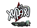 Sticker | Xyp9x (Glitter) | Antwerp 2022