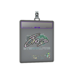 Sticker Slab | xfl0ud (Glitter) | Antwerp 2022