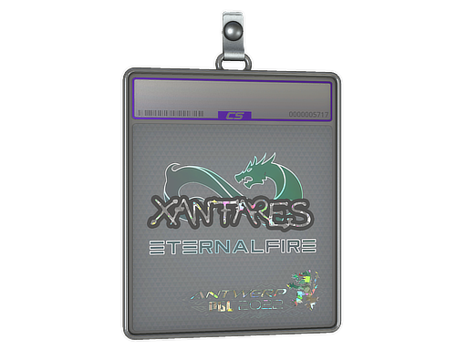 Sticker Slab | XANTARES (Glitter) | Antwerp 2022