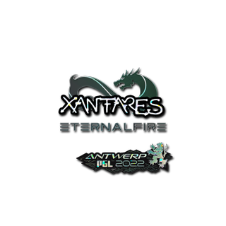 Sticker | XANTARES (Glitter) | Antwerp 2022