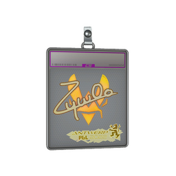 Sticker Slab | ZywOo (Holo) | Antwerp 2022