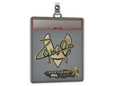 Sticker Slab | ZywOo (Gold) | Antwerp 2022