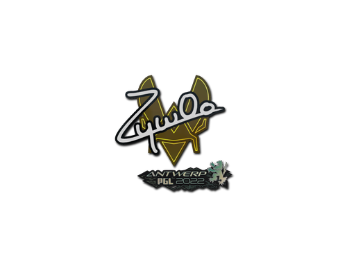 Наліпка | ZywOo | Антверпен 2022