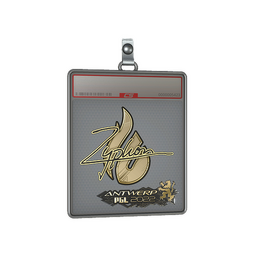 Sticker Slab | Zyphon (Gold) | Antwerp 2022