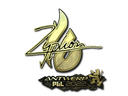 Sticker | Zyphon (Gold) | Antwerp 2022