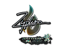 Sticker | Zyphon (Glitter) | Antwerp 2022