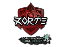Sticker | zorte (Glitter) | Antwerp 2022