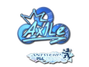 Sticker | Ax1Le (Holo) | Antwerp 2022