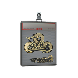Sticker Slab | Ax1Le (Gold) | Antwerp 2022
