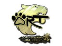 Sticker | arT (Gold) | Antwerp 2022