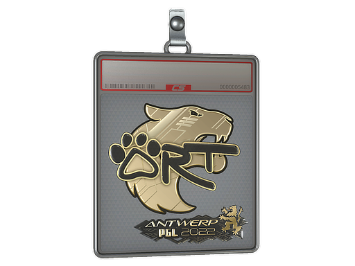 Sticker Slab | arT (Gold) | Antwerp 2022