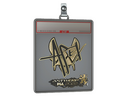 Sticker Slab | apEX (Gold) | Antwerp 2022