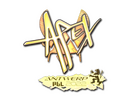 Sticker | apEX (Holo) | Antwerp 2022