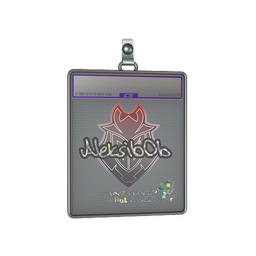 Sticker Slab | Aleksib (Glitter) | Antwerp 2022