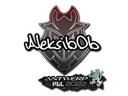 Sticker | Aleksib (Glitter) | Antwerp 2022