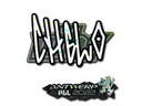 Sticker | chelo (Glitter) | Antwerp 2022