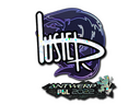 Sticker | buster (Glitter) | Antwerp 2022