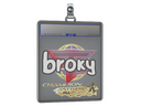 Sticker Slab | broky (Champion) | Antwerp 2022