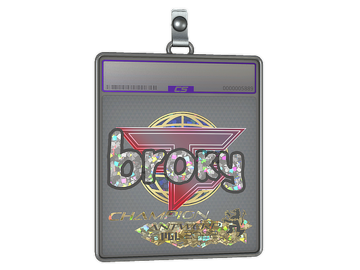 Sticker Slab | broky (Glitter, Champion) | Antwerp 2022
