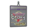Sticker Slab | broky (Glitter, Champion) | Antwerp 2022