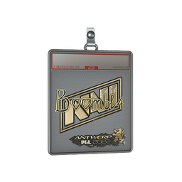 Sticker Slab | Boombl4 (Gold) | Antwerp 2022
