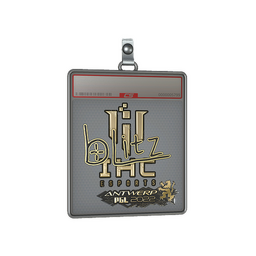 Sticker Slab | bLitz (Gold) | Antwerp 2022