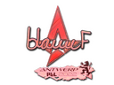 Sticker | blameF (Holo) | Antwerp 2022