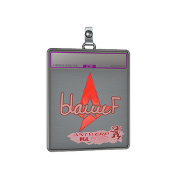 Sticker Slab | blameF (Holo) | Antwerp 2022