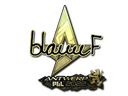 Sticker | blameF (Gold) | Antwerp 2022