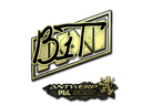 Sticker | b1t (Gold) | Antwerp 2022