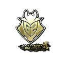 Sticker | G2 Esports (Gold) | Antwerp 2022