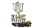 Sticker | IHC Esports (Gold) | Antwerp 2022