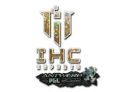 Наклейка | IHC Esports (с блёстками) | Антверпен-2022
