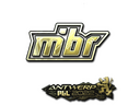 Sticker | MIBR (Gold) | Antwerp 2022