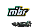 Sticker | MIBR (Glitter) | Antwerp 2022