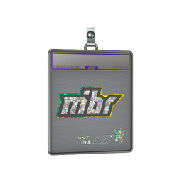 Sticker Slab | MIBR (Glitter) | Antwerp 2022