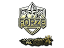 Sticker | forZe eSports (Gold) | Antwerp 2022