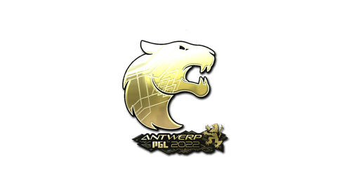 Sticker | FURIA (Gold) | Antwerp 2022