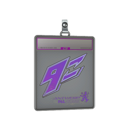 Sticker Slab | 9z Team (Holo) | Antwerp 2022