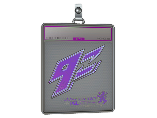 Sticker Slab | 9z Team (Holo) | Antwerp 2022