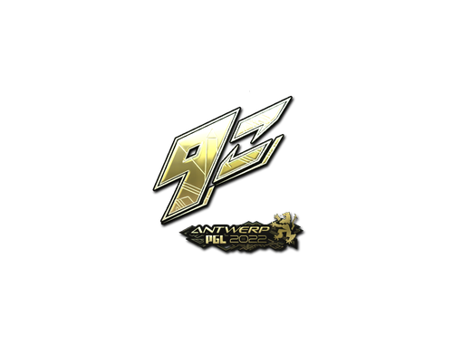 Autocolante | 9z Team (Gold) | Antuérpia 2022