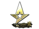Sticker | Astralis (Gold) | Antwerp 2022