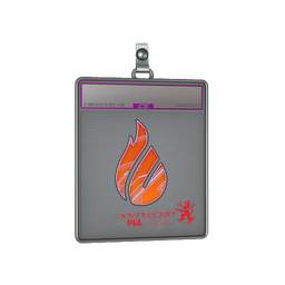 Sticker Slab | Copenhagen Flames (Holo) | Antwerp 2022