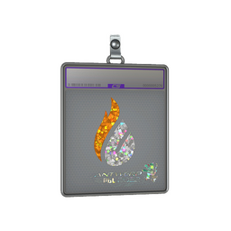 Sticker Slab | Copenhagen Flames (Glitter) | Antwerp 2022