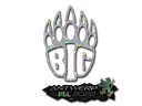 Sticker | BIG (Glitter) | Antwerp 2022