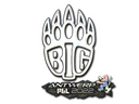 Sticker | BIG (Holo) | Antwerp 2022
