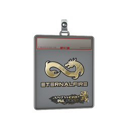 Sticker Slab | Eternal Fire (Gold) | Antwerp 2022